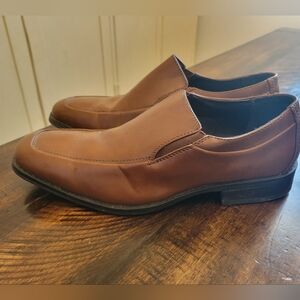Men's Brown Leather Dress Shoes